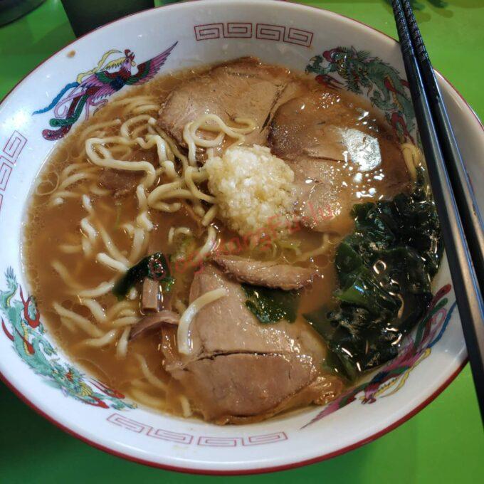 名古屋市西区 中華そば万楽 家系ラーメン 好来系 チャーシュー麺 ライス