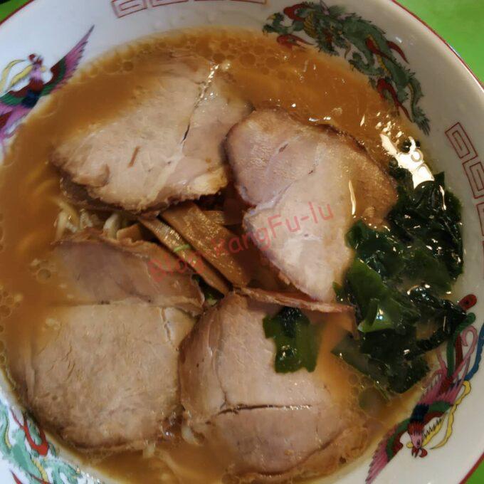 名古屋市西区 中華そば万楽 家系ラーメン 好来系 チャーシュー麺 ライス