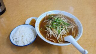 名古屋市天白区 スタミナラーメン ライス ニラもやし