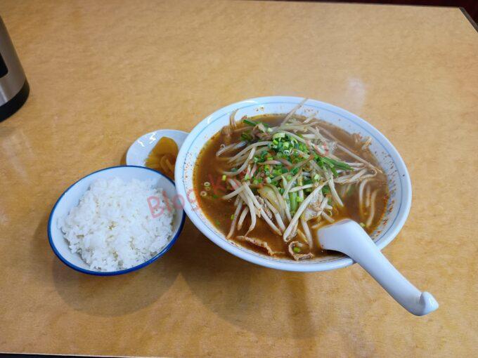 名古屋市天白区 スタミナラーメン ライス ニラもやし