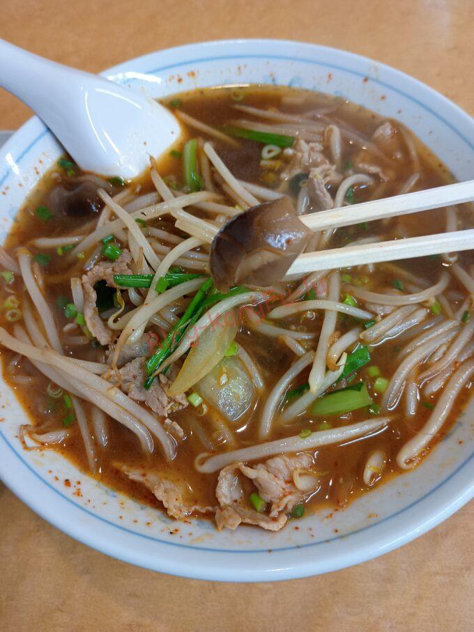 名古屋市天白区 スタミナラーメン ライス ニラもやし