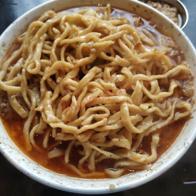 名古屋市天白区 二郎系 歴史を刻め八事店 酸辣湯麺 サンラータン ニンニク アブラ 豚 ラーメン