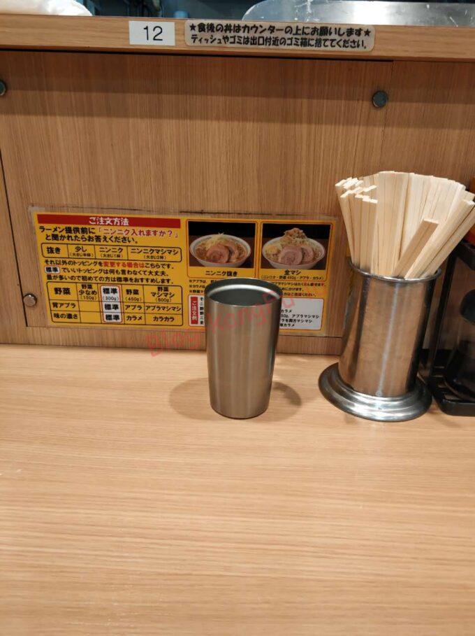 名古屋大須 ラーメン豚山 大須店 二郎系 ラーメン ニンニク アブラ 豚