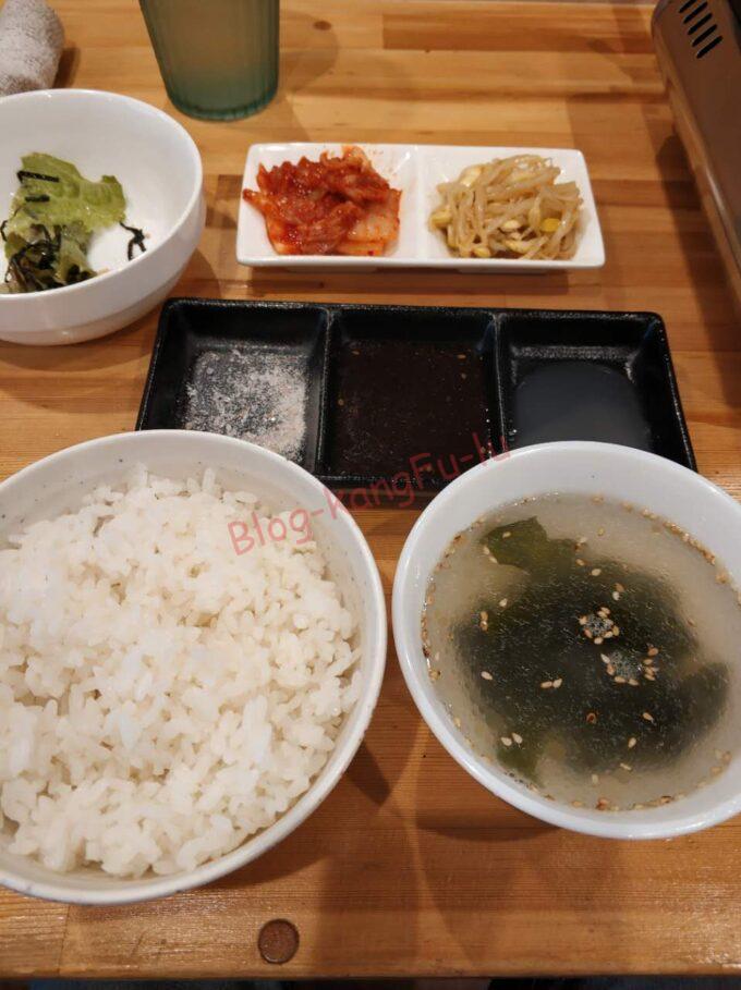 名古屋市天白区 テンスタ 焼肉 ホルモン カルビ ナムル サラダ ロースター