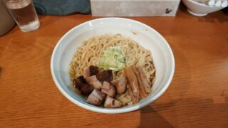 名古屋市中区 東別院 ラーメン 喜多楽 鶏油 麺 汁なし 油そば まぜそば 特盛