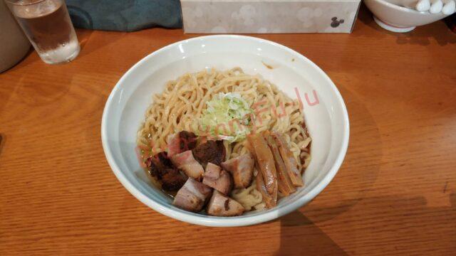 名古屋市中区 東別院 ラーメン 喜多楽 鶏油 麺 汁なし 油そば まぜそば 特盛