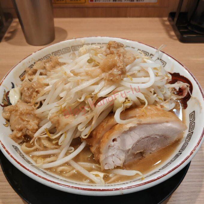 名古屋大須 ラーメン豚山 ニンニク アブラ ヤサイ 二郎系