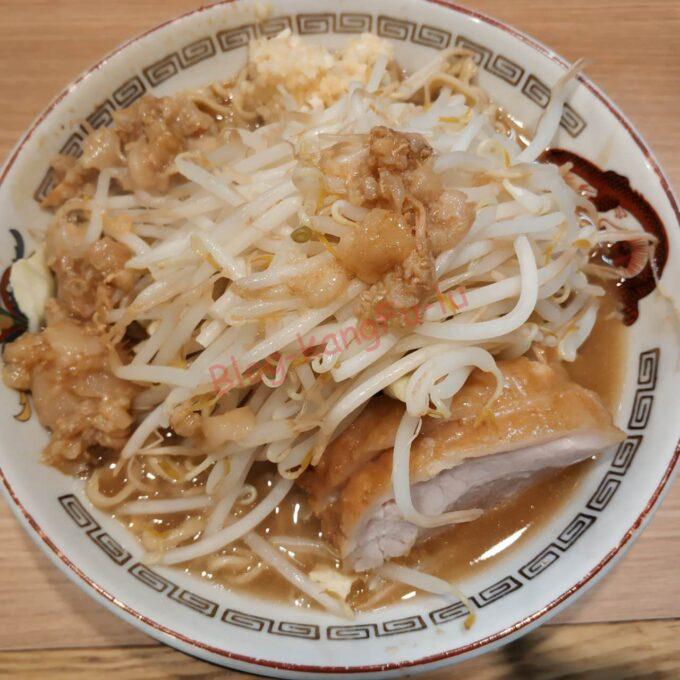 名古屋大須 ラーメン豚山 ニンニク アブラ ヤサイ 二郎系