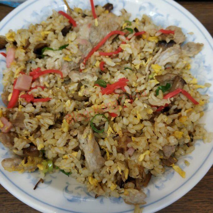 名古屋市天白区 町中華 中華料理 蘭蘭亭 肉入りチャーシュー炒飯 チャーハン