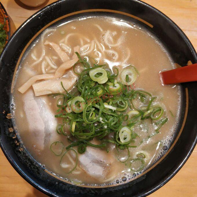 名古屋市名東区 豚旨とんこくうま屋名東本通店 ラーメン チャーハン 炒飯 ニンニク 九条ネギ