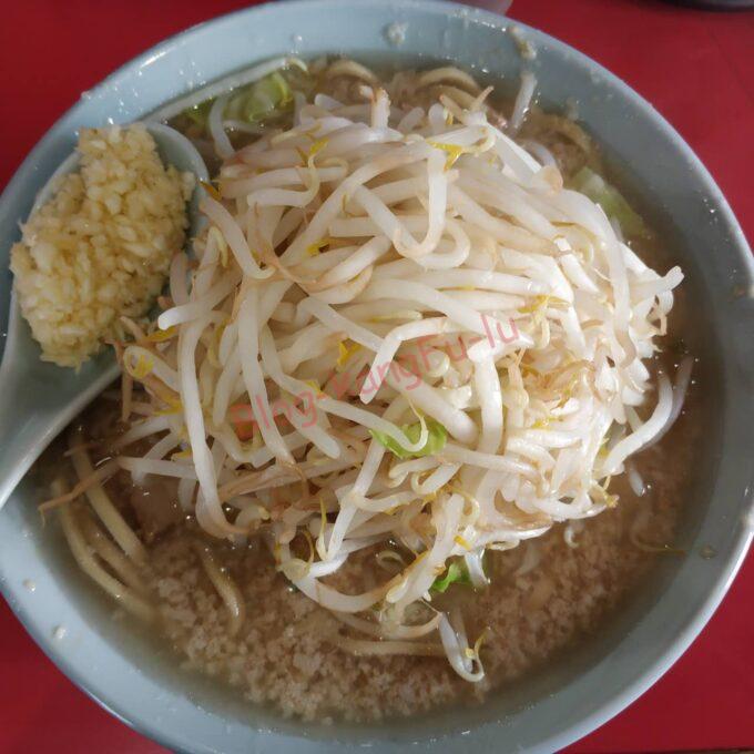 名古屋伏見 ラーメン大 二郎系 ニンニクアブラ 薄口 普通盛