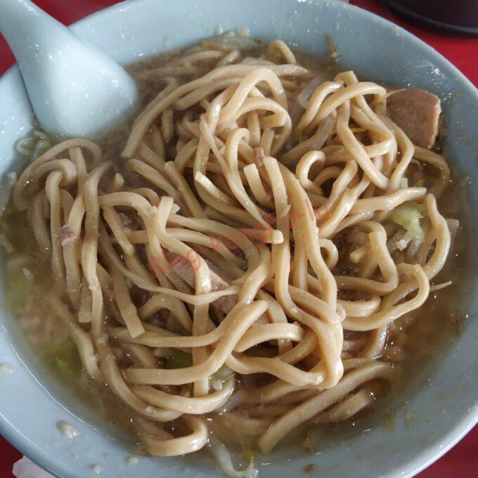 名古屋伏見 ラーメン大 二郎系 ニンニクアブラ 薄口 普通盛