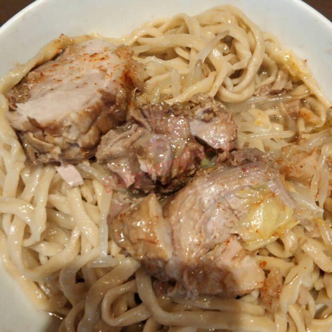 名古屋市天白区 歴史を刻め八事店 塩汁なし 二郎系 ラーメン ニンニクアブラ 豚