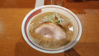 名古屋市中区 東別院 ラーメン 麺屋喜多楽 味噌らぁ麺雪娘 ライス昆布