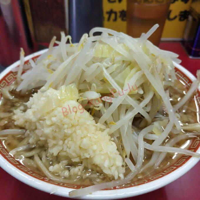 東京都目黒区 ラーメン二郎目黒店 ニンニク アブラ ヤサイ 豚 二郎系