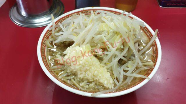 東京都目黒区 ラーメン二郎目黒店 ニンニク アブラ ヤサイ 豚 二郎系