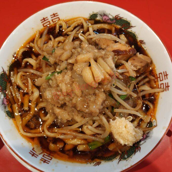 名古屋熱田 アブラカラメ スタミナらーめん ニンニク 熱田神宮