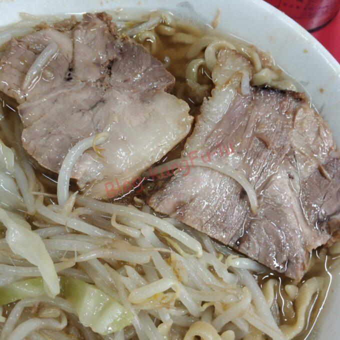 東京都港区 ラーメン二郎三田本店 ニンニク アブラ 豚 ファーストロット ファスロ