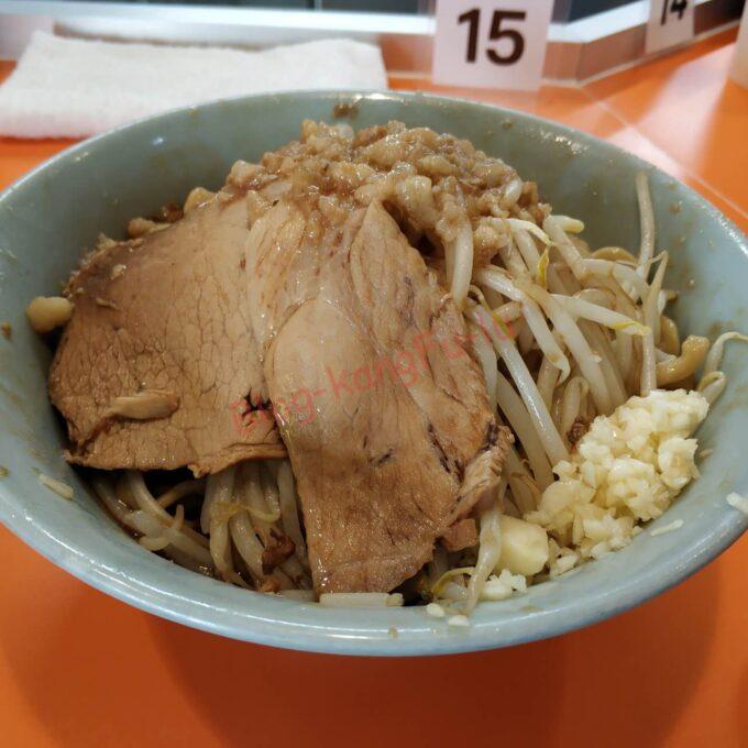 名古屋市千種区 笑顔の為に東山店 二郎系 ラーメン二郎 ニンニク アブラ 豚