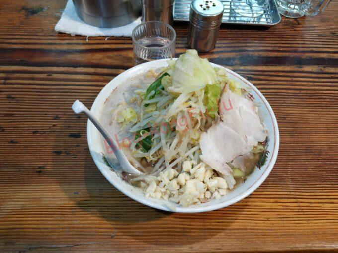極太濁流らーめん ら・けいこ本店 二郎系 ラーメン ニンニク