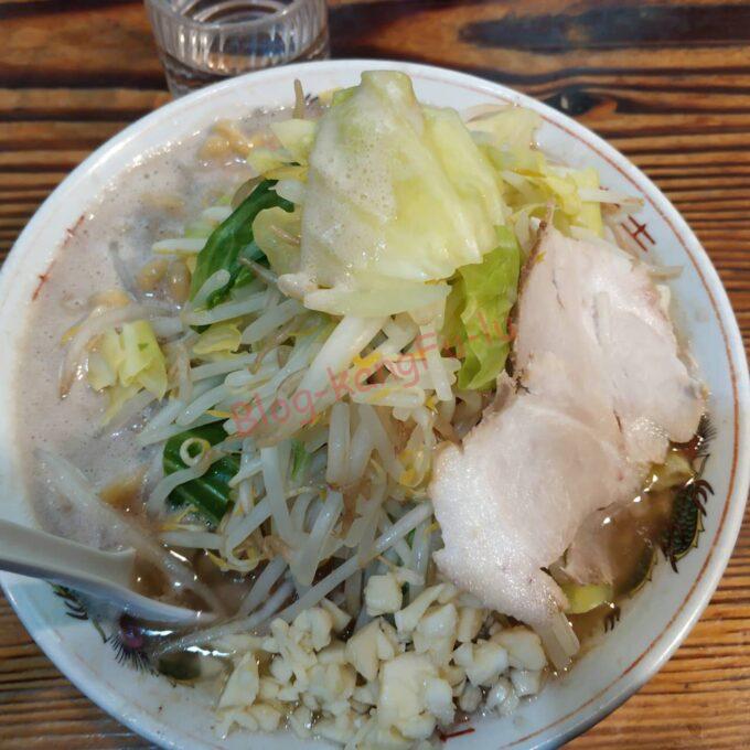 極太濁流らーめん ら・けいこ本店 二郎系 ラーメン ニンニク