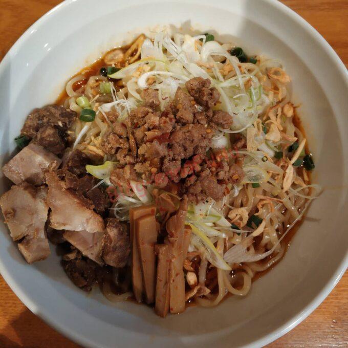 名古屋東別院 麺屋喜多楽 ラーメン らーめん 四川麻辣油そば 特盛