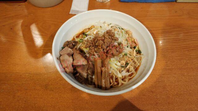 名古屋東別院 麺屋喜多楽 ラーメン らーめん 四川麻辣油そば 特盛