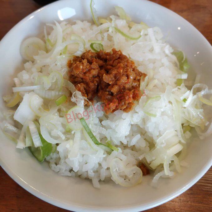 名古屋丸の内 肉うどんさんすけ ラーメン 二郎系 さんすけうどん 肉味噌 ライス