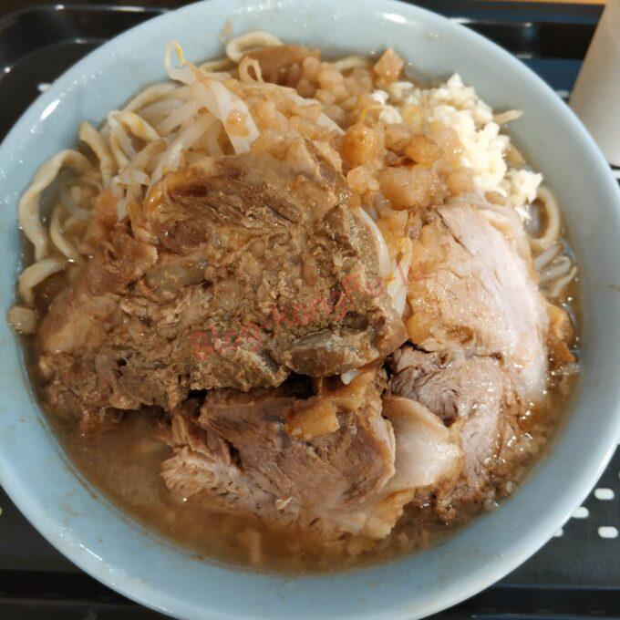 名古屋市瑞穂区 二郎系 ラーメン荘 夢を語れ愛知 ソーキ ニンニク