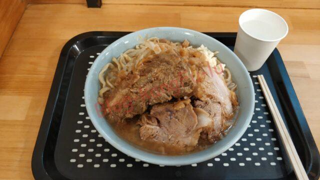 名古屋市瑞穂区 二郎系 ラーメン荘 夢を語れ愛知 ソーキ ニンニク