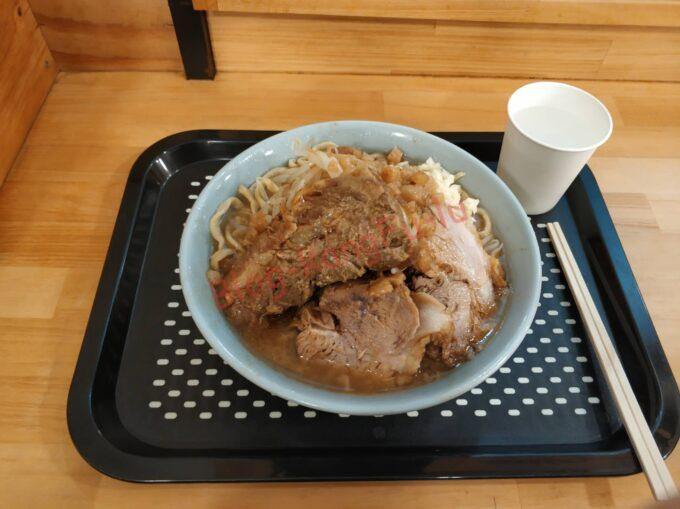 名古屋市瑞穂区 二郎系 ラーメン荘 夢を語れ愛知 ソーキ ニンニク