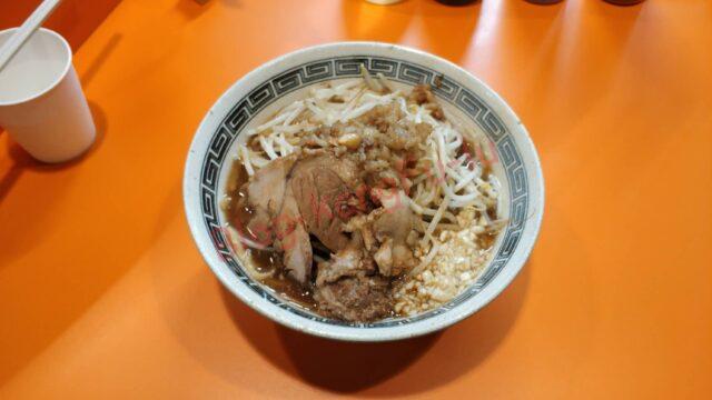名古屋市千種区 ラーメン荘 二郎系 笑顔の為に東山店 ニンニク