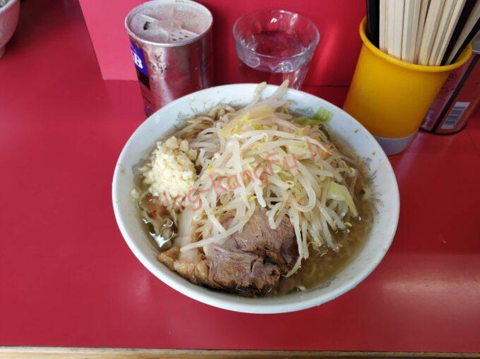 東京都港区 ラーメン二郎三田本店 ニンニク アブラ ヤサイ 豚