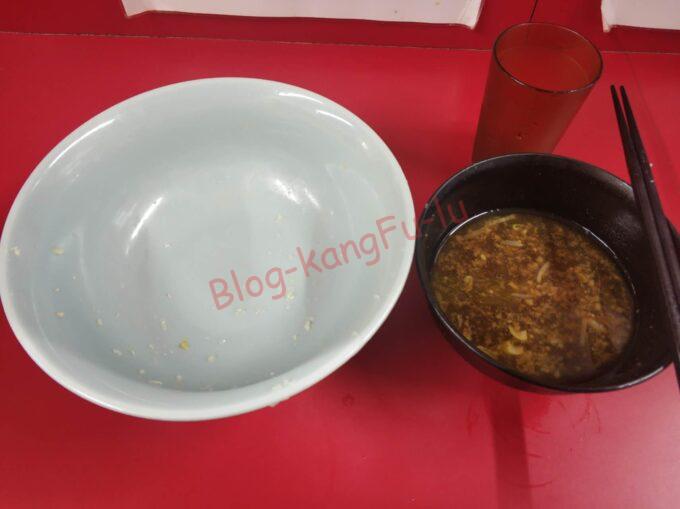 東京都新宿区 ラーメン二郎歌舞伎町店 つけ麺 ニンニク アブラ ヤサイ 豚