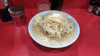 名古屋伏見 ラーメン大名古屋店 二郎系 ニンニク アブラ カラメ 豚