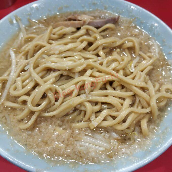 名古屋伏見 ラーメン大名古屋店 二郎系 ニンニク アブラ カラメ 豚