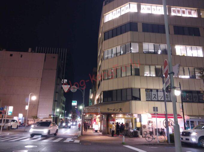 名古屋伏見 ラーメン大名古屋店 二郎系 ニンニク アブラ カラメ 豚