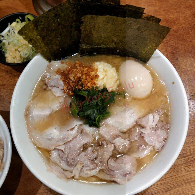 名古屋丸の内 肉うどんさんすけ ラーメン 二郎系 さんすけうどん 肉味噌 ライス 家系