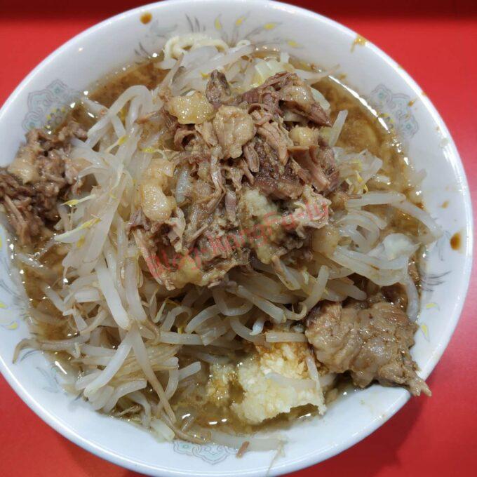 名古屋市東区 ラーメン二郎 名古屋大曽根店 ニンニク アブラ 豚 ナゴヤドーム