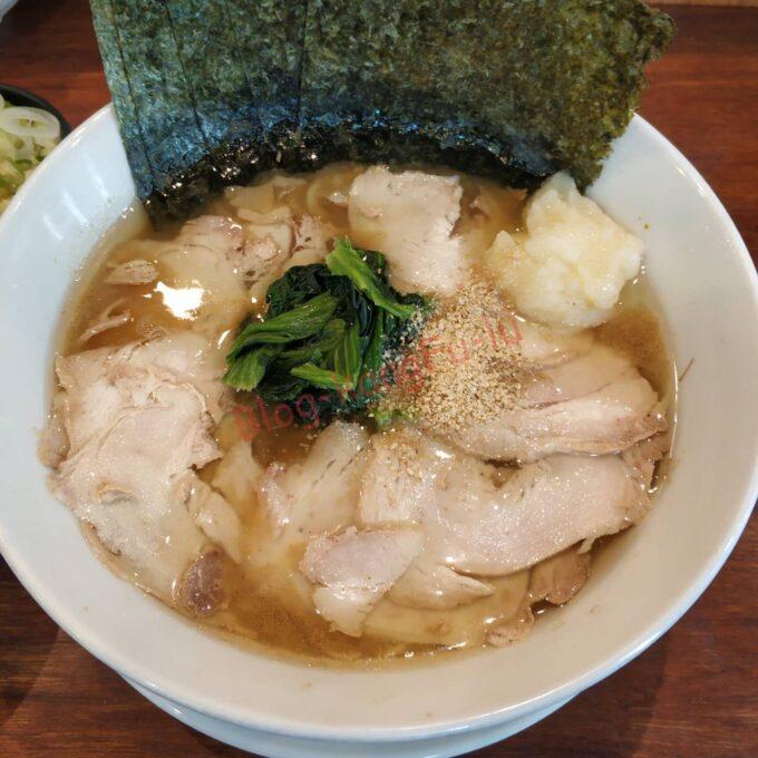 名古屋丸の内 肉うどんさんすけ 二郎系 ラーメン二郎 家系うどん ニンニク アブラ チーユ 鶏油