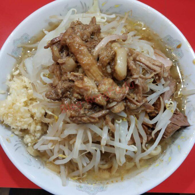 名古屋市東区 ラーメン二郎 名古屋大曽根店 ニンニク アブラ 豚 ナゴヤドーム