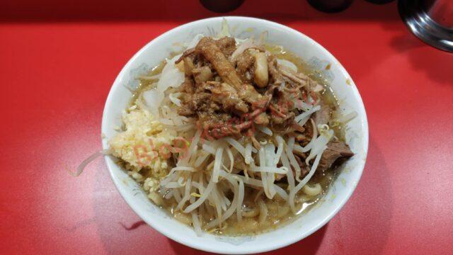 名古屋市東区 ラーメン二郎 名古屋大曽根店 ニンニク アブラ 豚 ナゴヤドーム