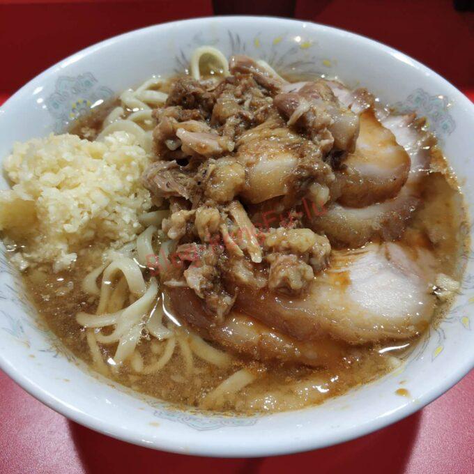 名古屋市東区 ラーメン二郎 名古屋大曽根店 ニンニク アブラ 豚 ナゴヤドーム