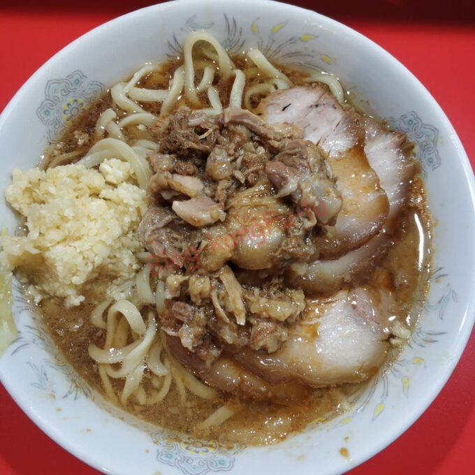 名古屋市東区 ラーメン二郎 名古屋大曽根店 ニンニク アブラ 豚 ナゴヤドーム