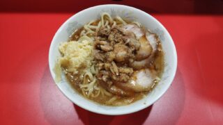 名古屋市東区 ラーメン二郎 名古屋大曽根店 ニンニク アブラ 豚 ナゴヤドーム
