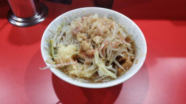 名古屋市東区 ラーメン二郎 名古屋大曽根店 ニンニク アブラ 豚 ナゴヤドーム