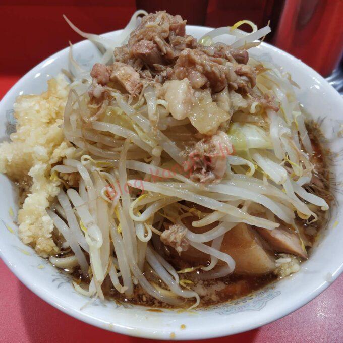 名古屋市東区 ラーメン二郎 名古屋大曽根店 ニンニク アブラ 豚 ナゴヤドーム