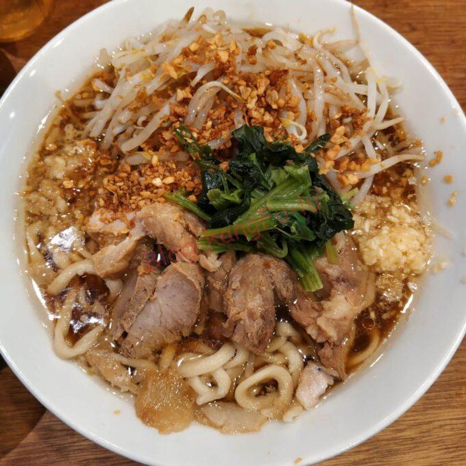 名古屋丸の内 肉うどんさんすけ 二郎系 ラーメン二郎 大人のさんすけうどん ニンニク コイメ 豚