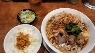 名古屋丸の内 肉うどんさんすけ 二郎系 ラーメン二郎 大人のさんすけうどん ニンニク コイメ 豚