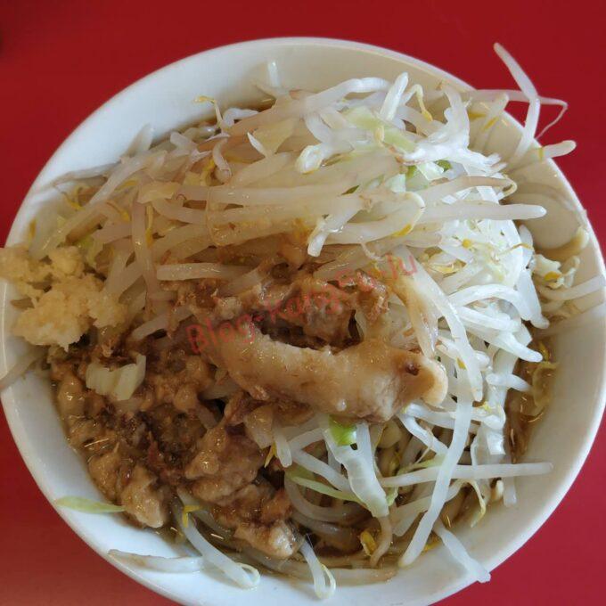 名古屋市中川区 二郎系 八田 ラーメン ニンニクアブラ 豚